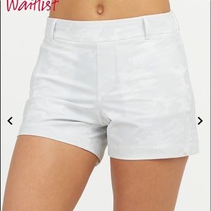Spanx sunshine shorts 4” white camo